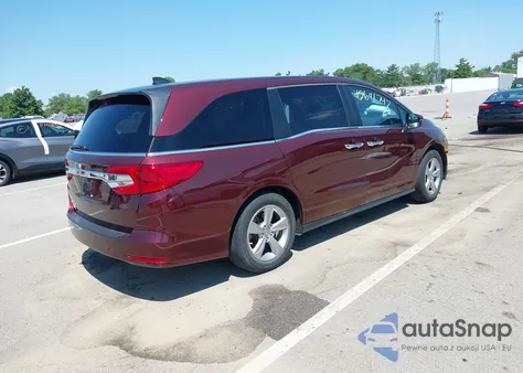 2019 Honda Odyssey Ex-L из США, поврежденный, VIN 5FNRL6H79KB062746